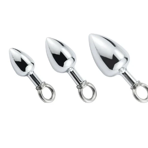 Anal with 4663 Cock Set Ring Hook DiscreetChoice Stainless Steel 0531